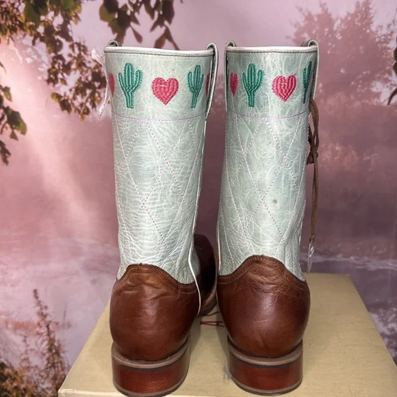 Tin Haul “Cactus” Western Boots 7 fits like 8 - Picture 3 of 8